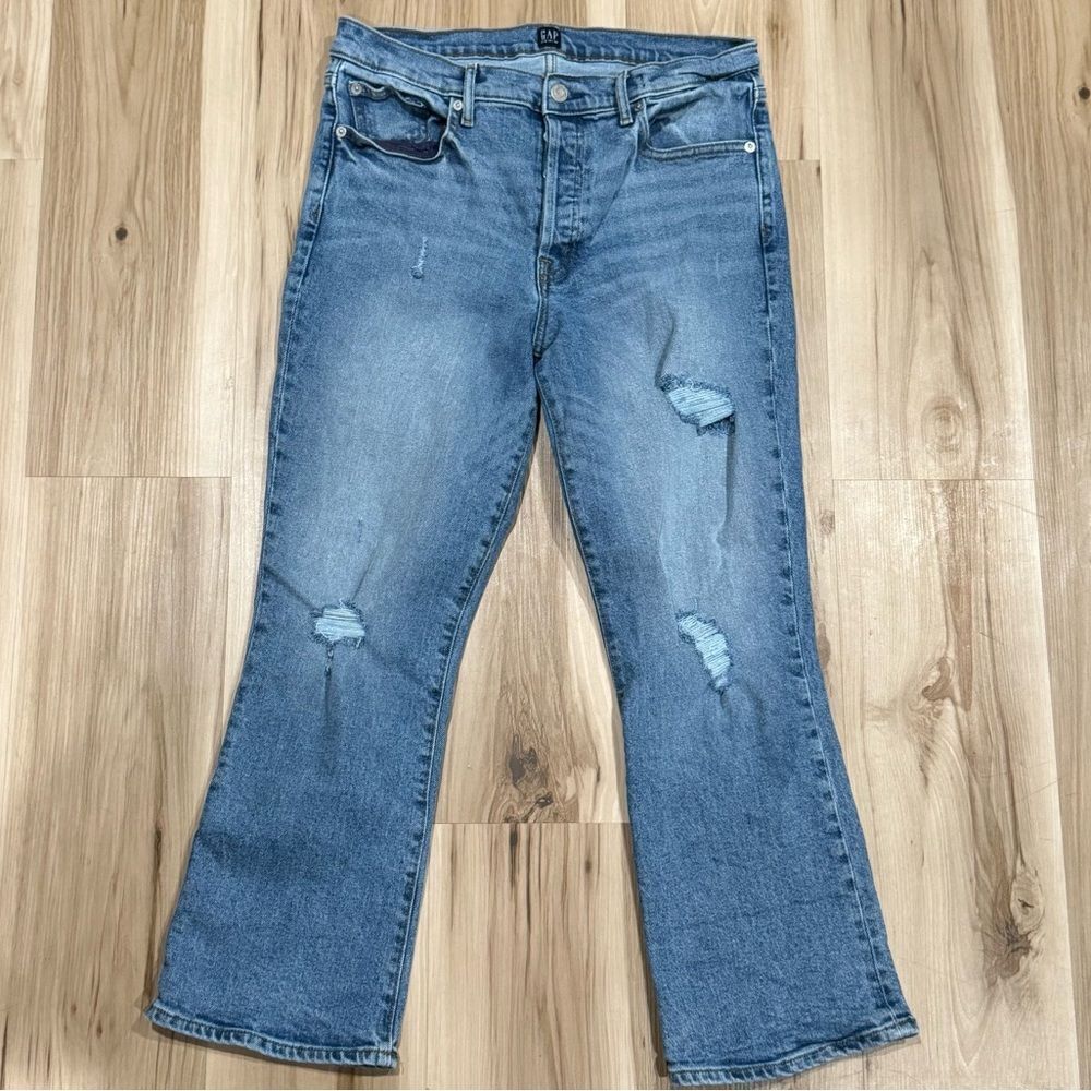 Gap Regular Crop Flare Jeans Women’s 30